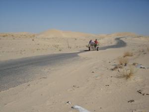 Route menant aux forêts d'Akfadou