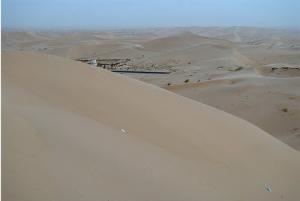 Les Dunes de Sables entourant la ville d'El Oued