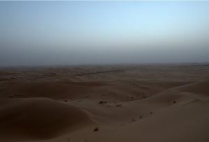 Les Vastes Esplanades de Sable dans la périphérie d'El Oued