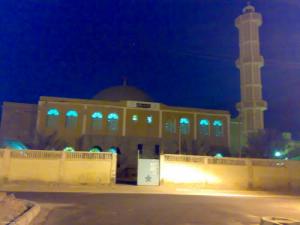 Vue Nocturne sur La Grande Mosquée d'El Mghair