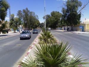 Route Nationale Traversant la ville d'El Oued