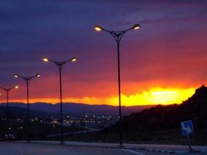 Coucher du Soleil sur Khenchela