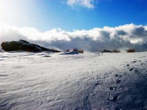 La Neige sur la commune de Chelia