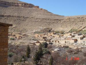Vue sur la petite Cité de Taberdga