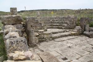 Théâtre Site archéologique de MADAURES  (actuel MDAOUROUCHE) SOUK-AHRASS