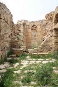 Les grands thermes de MADAURES (actuel MDAOUROUCHE). SOUK-AHRASS