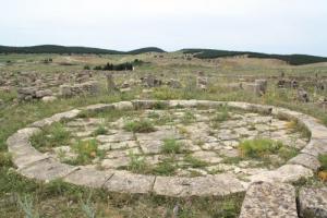 Le Marché  Site archéologique de MADAURES (actuel MDAOUROUCHE) SOUK-AHRASS