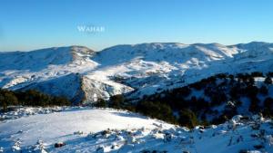La neige sur les Montagnes de Ouled Idriss