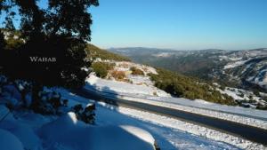 La neige à Ouled-Idriss