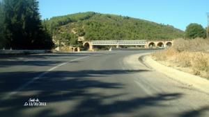 Pont de chemin de fer à la sortie de Souk-ahras,vers Zarouria