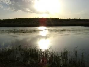 Coucher de Soleil sur le Barrage de Souk Ahras