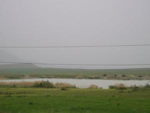 Le paysage dans la commune de  Taoura