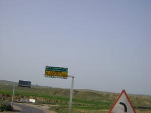 Sortie de la Wilaya de Tébéssa et Entrée de la Wilaya de Souk Ahras