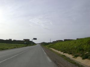 Entrée Est de la commune de Taoura