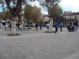 Une Placette au Centre ville de Souk Ahras