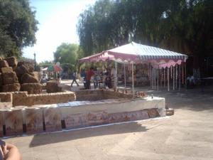 Marché d'oeuvres d'art à Tipaza