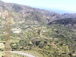 Vue sur Mazer et Bouhoua (Commune de Aaghbal) Tipaza