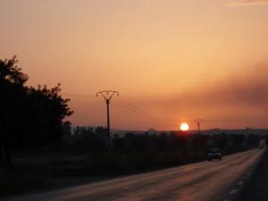 Coucher de Soleil à Hajout (Trigue Marçau)