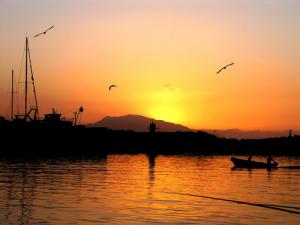 Coucher de soleil à Bou Haroun