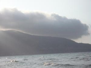 Un Orage se prépare sur la côte de Chenoua