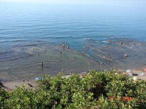 La Plage  Gounini  en saison estivale