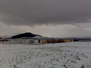 Neige sur la commune de Ferdjioua
