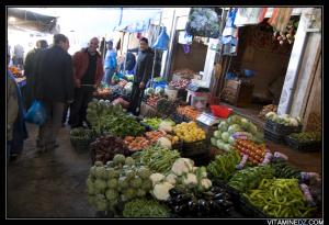سوق الخضروات بمدينة  ندرومة
