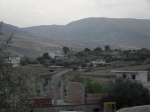 Vue sur le village de Bouylef