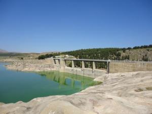 Enceinte du Barrage de Beni Haroun