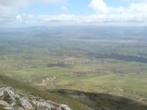 La commune de Hamala. Vue générale depuis le sommet de djebal mssid aicha