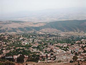 Vue sur la ville de Miliana