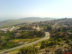 Vue sur la ville de Tacheta