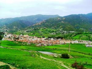 Vue sur Tamezguida au Printemps