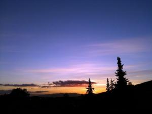 Couchers de soleil a Zougala - Miliana