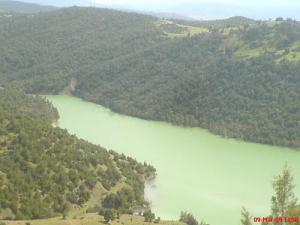 Vue sur le Barrage de Ghrib