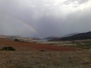 Vue sur le grand barrage de Ain Defla