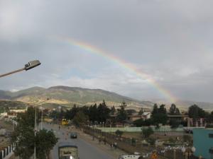 Arc en Ciel sur la ville de  Khemis-Miliana