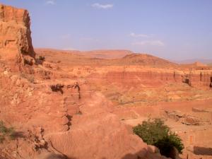Paysage de la région de  Ich