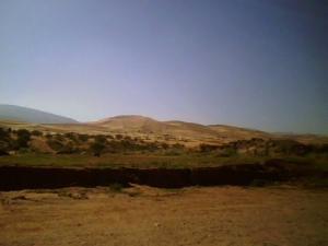 Paysage aux environs de Naama