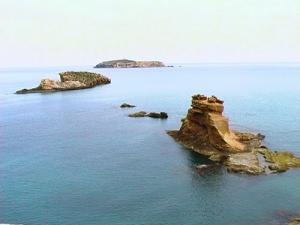 Les petites îles de Rachgoune (Tank et Chameau)