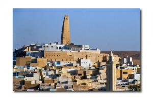 Gros Plan sur la ville de Ghardaia