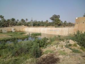 Ahbesse Adjdide sur le Cour d'Eau de Oued Mzab