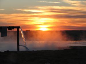 Lever du soleil sur Zirara