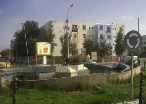 Rond Point au centre ville de Relizane