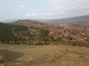 vue de la ville de Ammi Moussa