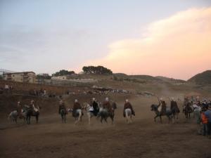 Fantasia dans la périphérie de Relizane