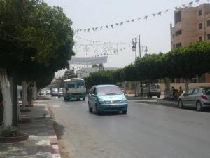 الشارع الرئيسي لمدينة  غليزان