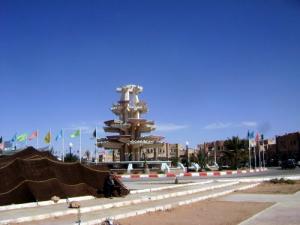 فوارة بوسط مدينة  زلفانة