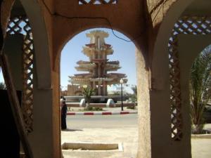 فوارة بوسط مدينة  زلفانة  1