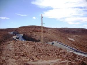 الطريق المؤدي إلى مدينة  ورڨلة